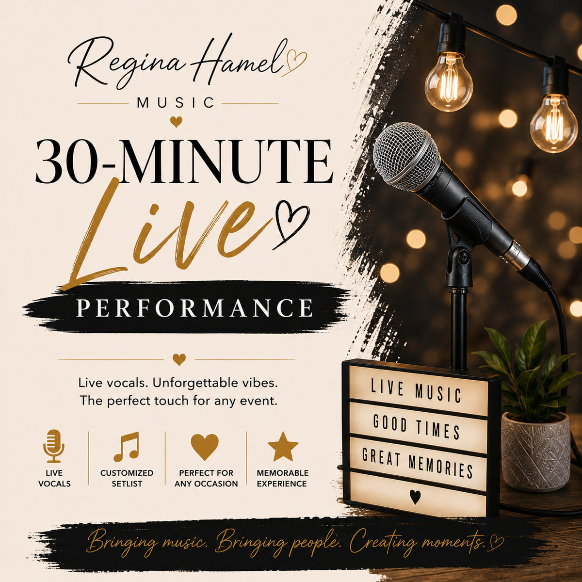 30-MINUTE Live Performance