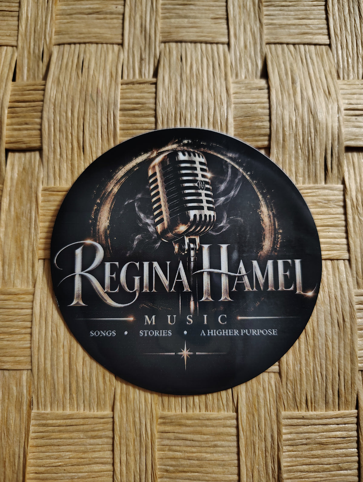 Regina Hamel Music Handmade Sticker