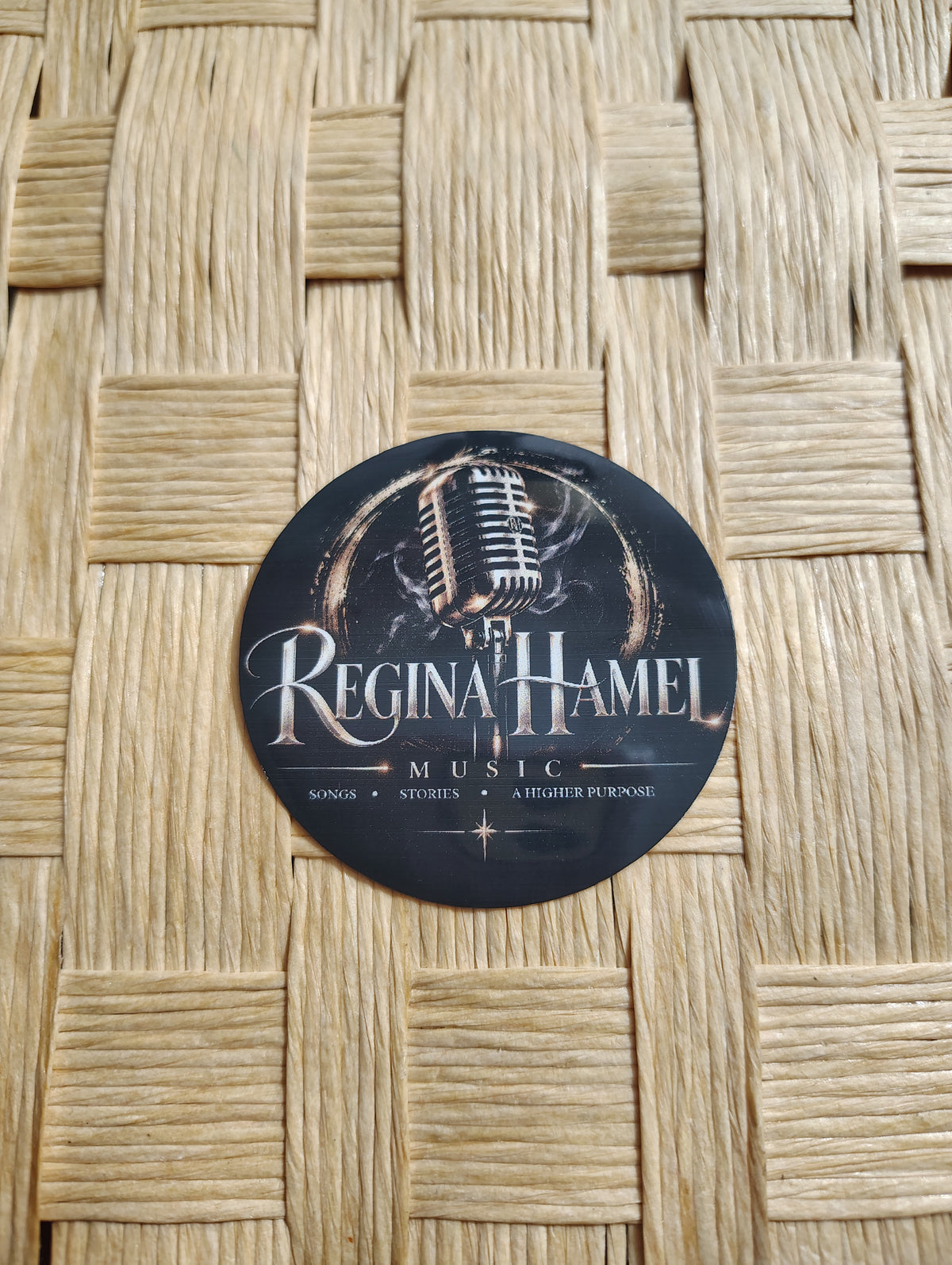 Regina Hamel Music Handmade Sticker